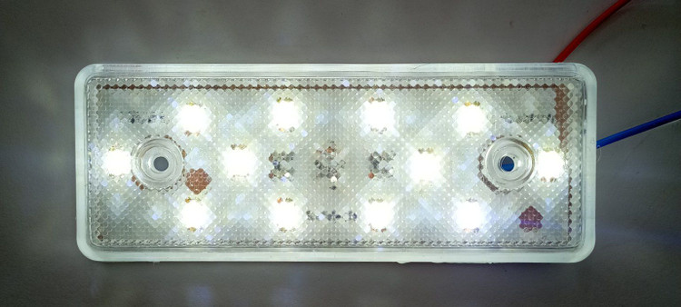 چراغ بغل 12 SMD یخی 24 ولت