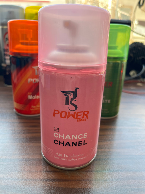 اسپری خوشبو کننده برند POWER رایحه CHANCE CHANEL