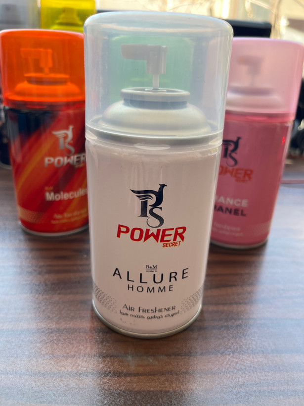 اسپری خوشبو کننده برند POWER رایحه ALLURE HOMME